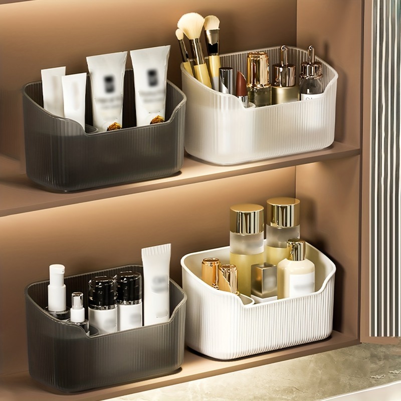 Desk Setup Shelf - Multi-Functional Cosmetic Storage Box, Desktop Organizer