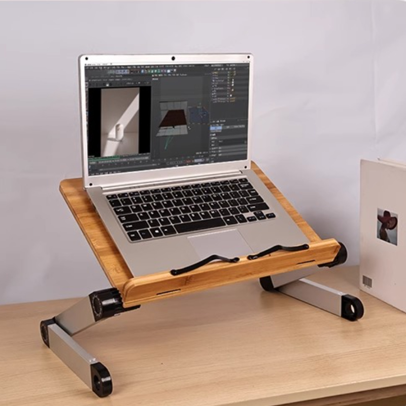 Desk Setup With Ipad - Adjustable Bamboo Bed Desk Foldable Laptop