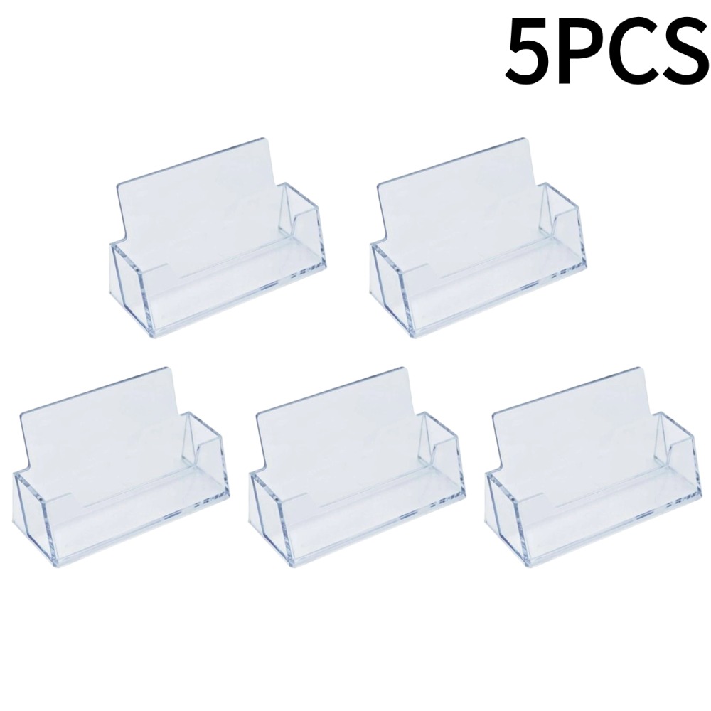 Desk Setup Shelf - 1/2/3/4/5pcs Business Card Case Desktop Office