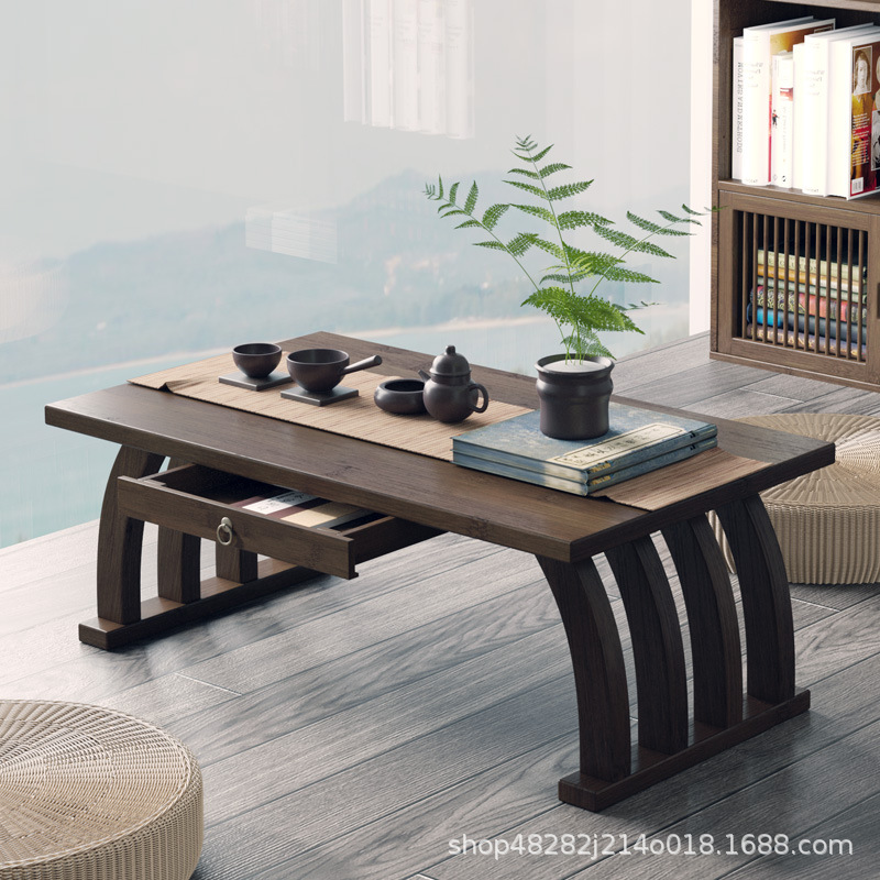Desk Setup Japan - Japanese-style Low Tea Table Foldable Tatami