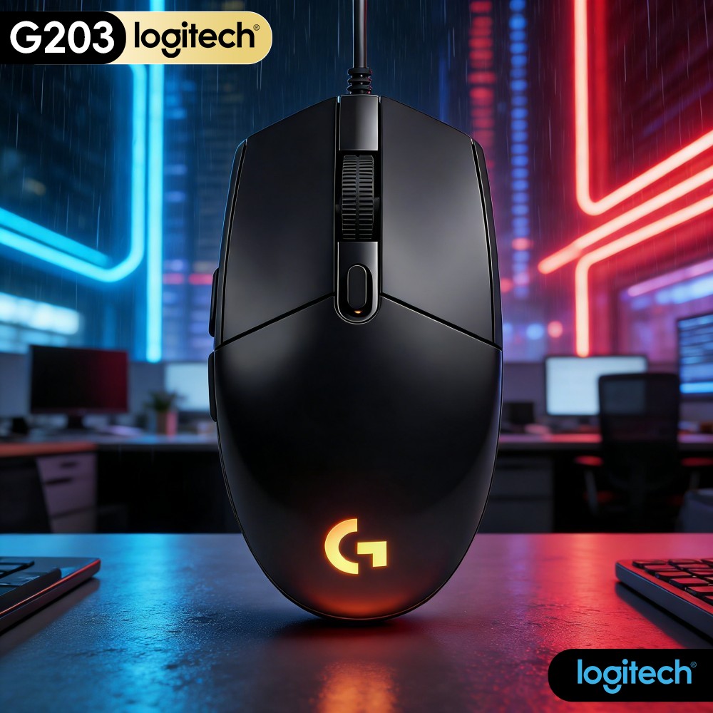 Logitech Mouse G203 - Logitech G203 Wired Gaming Mouse Reliable
