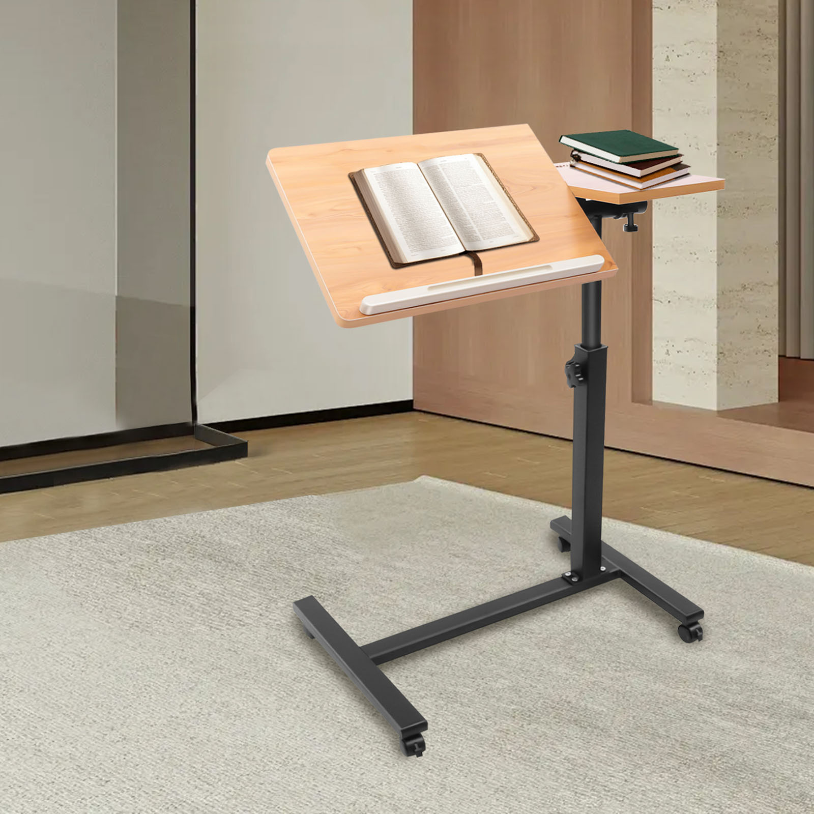 Mobile Laptop Table Adjustable - Desk Setup Maker review and price
