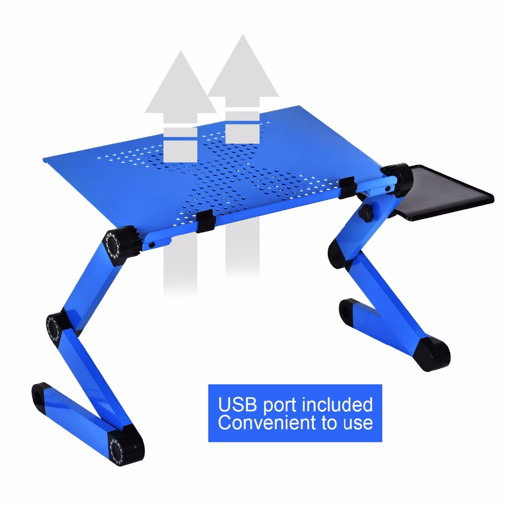Aluminum Alloy Laptop Table Ad - Desk Setup Maker review and price