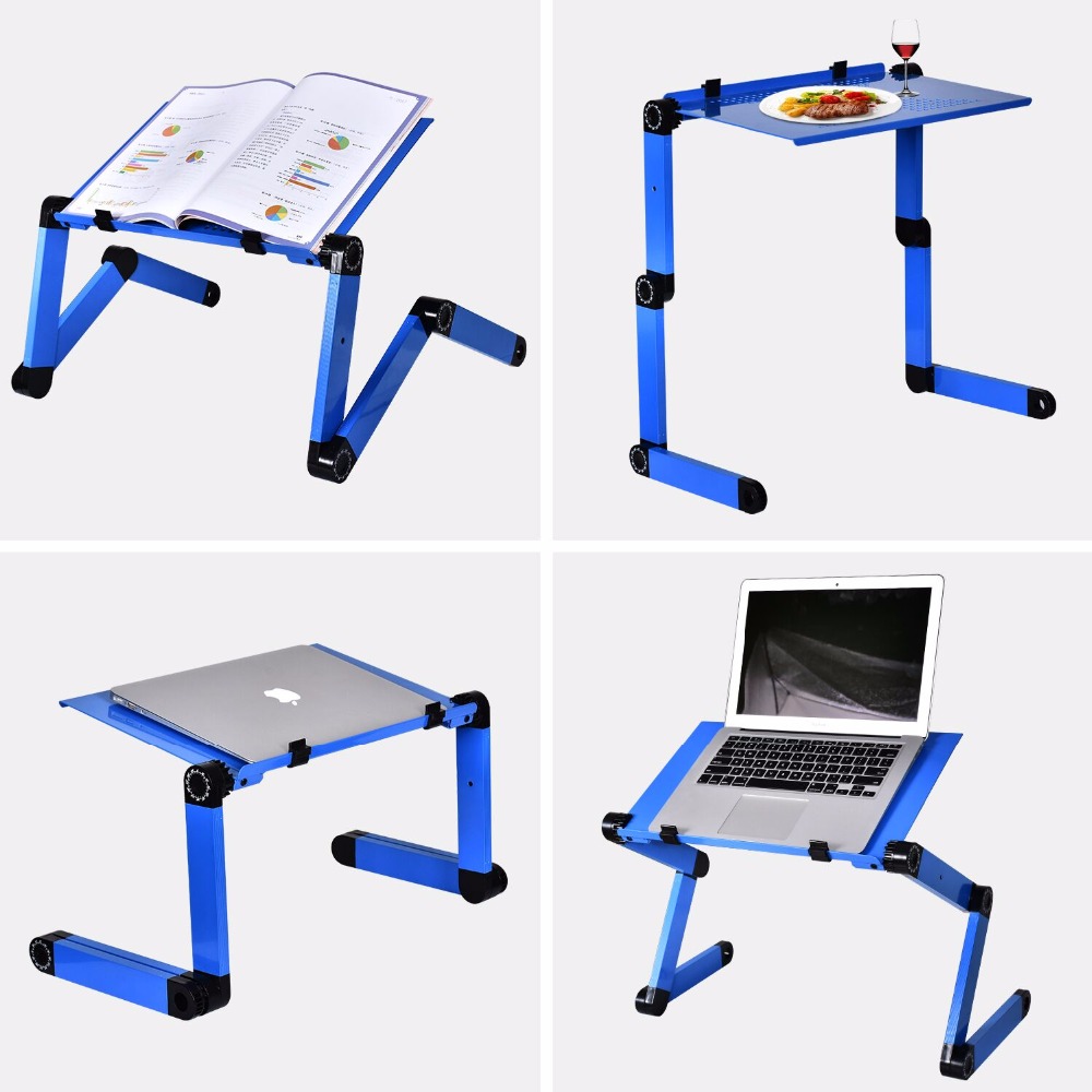 Aluminum Alloy Laptop Table Ad - Desk Setup Maker review and price