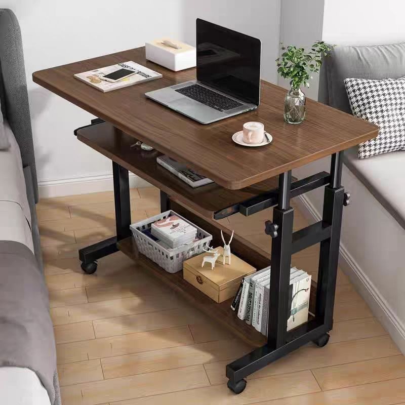 Movable small table, bedside t - Desk Setup Wood review and price