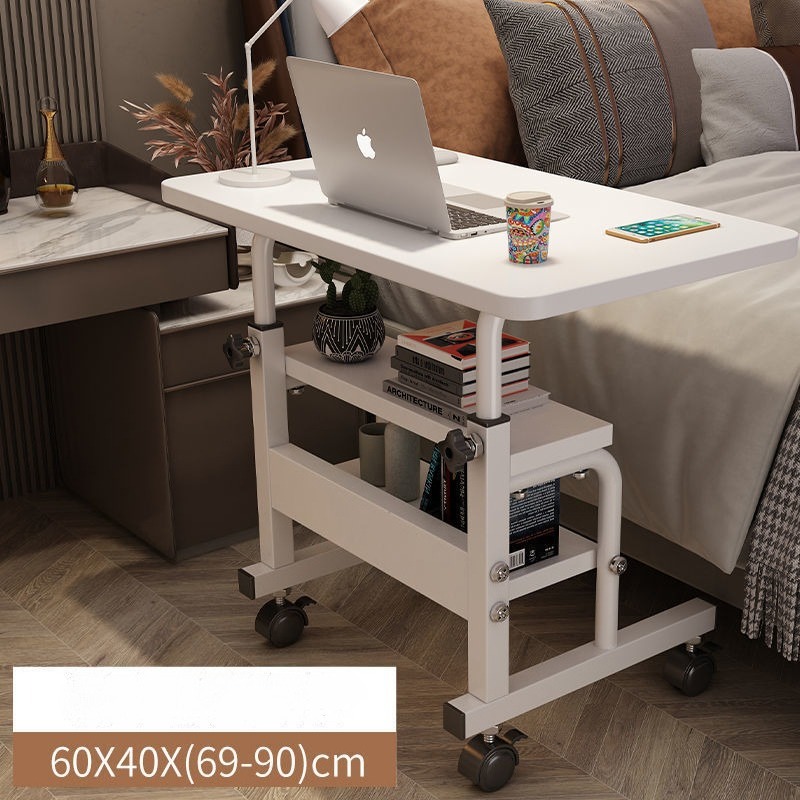Movable small table, bedside t - Desk Setup Wood review and price