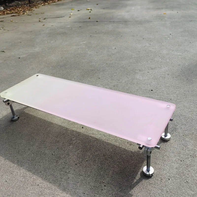 ‌Aesthetic Pink Gradient Acryl - Desk Setup Laptop And Monitor review and price