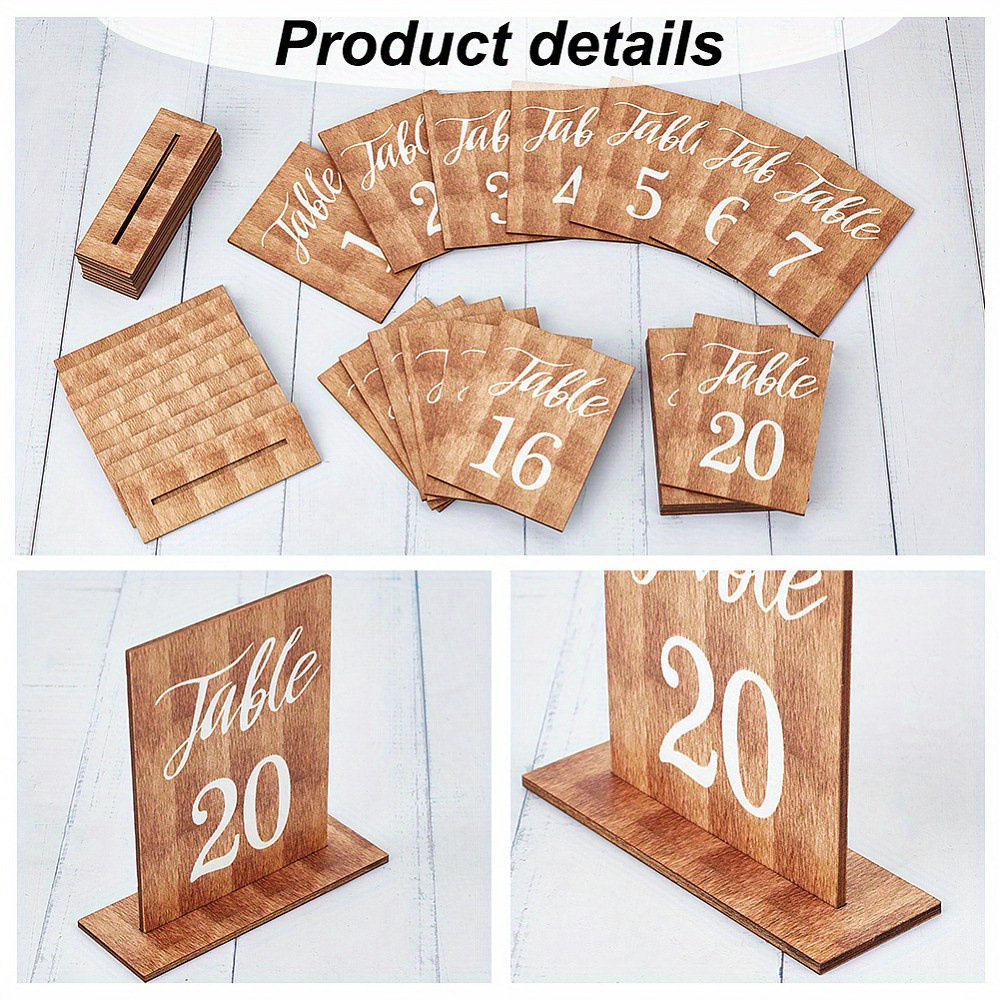 20pcs Elegant Flat Printed Woo - Desk Setup Design review and price
