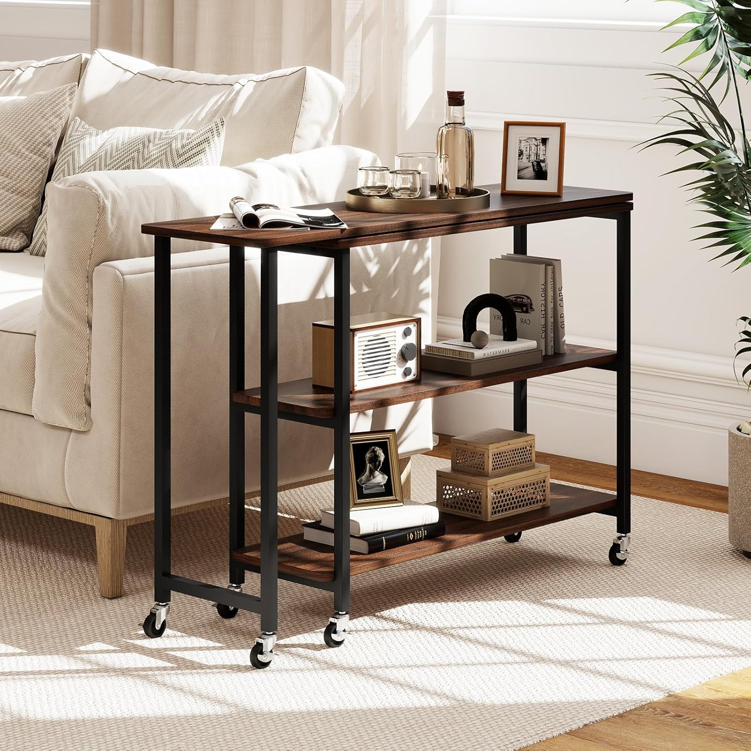 360° Rotating Side Table with  - Desk Setup Maker review and price