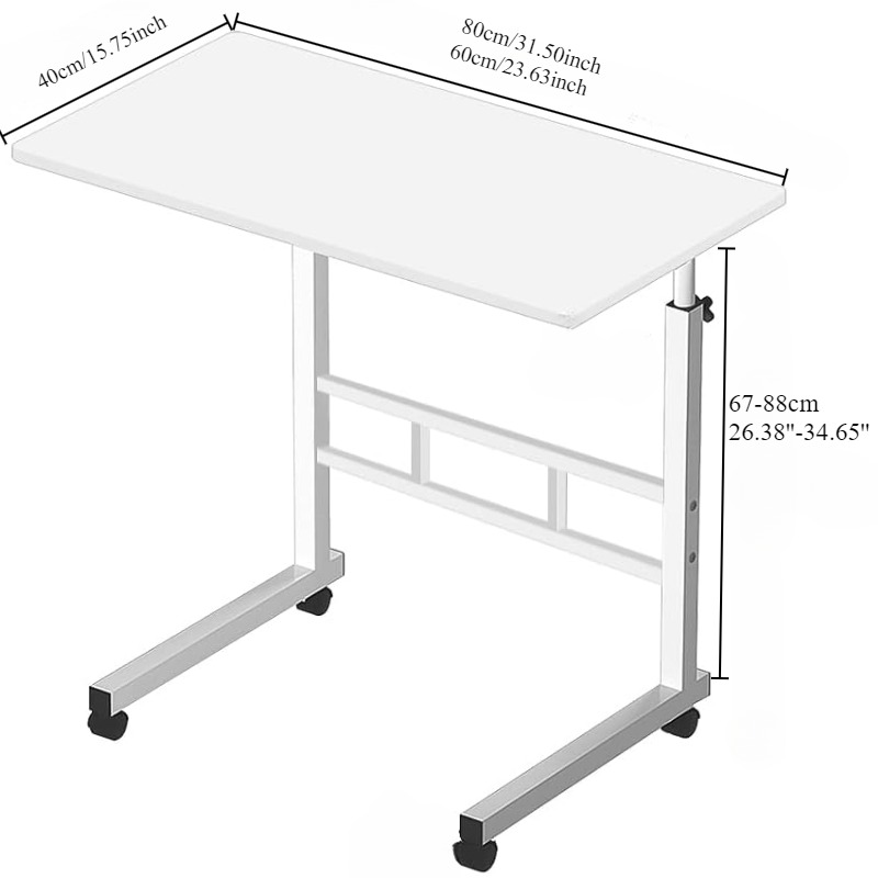 Bedside Desk with Universal Wh - Desk Setup Maker review and price