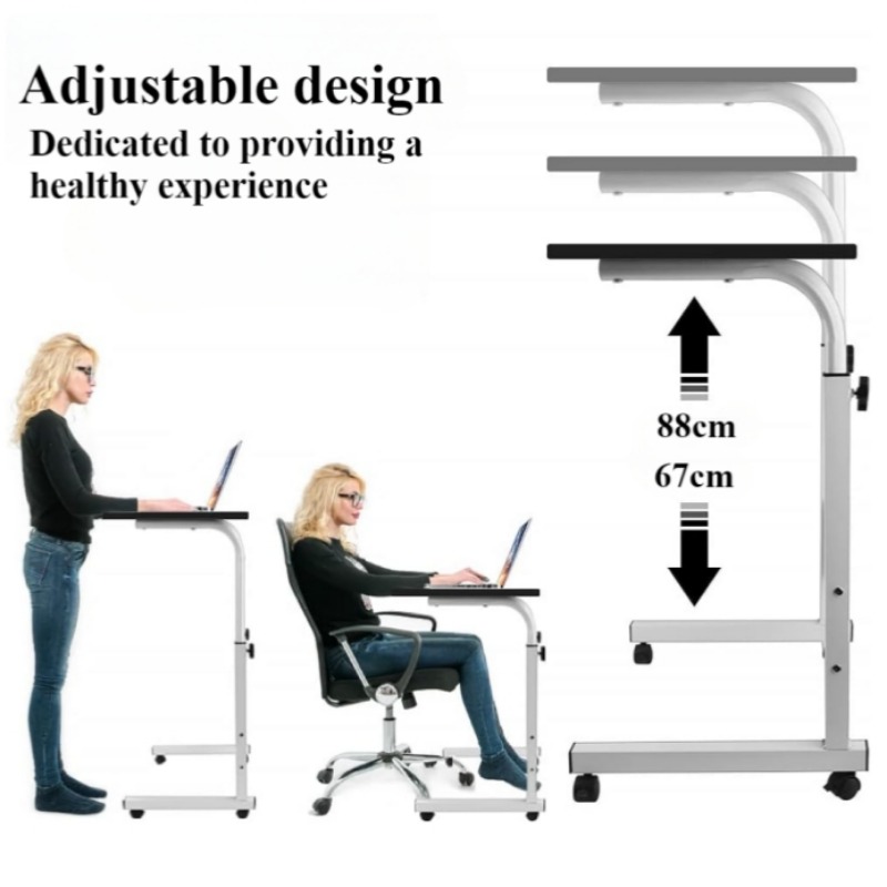 Bedside Desk with Universal Wh - Desk Setup Maker review and price
