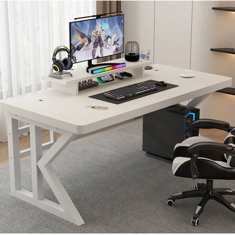 Shaped L Gaming Desk Table Pli - Desk Setup Laptop And Monitor review and price
