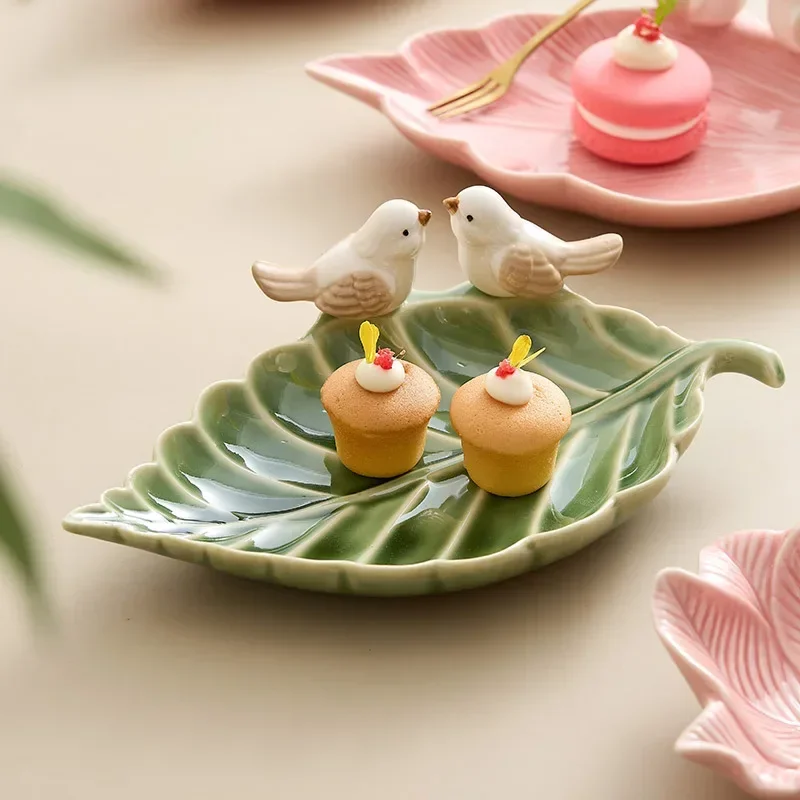 Cute Bird Tray Ceramic Jewelry - Desk Setup Shelf review and price