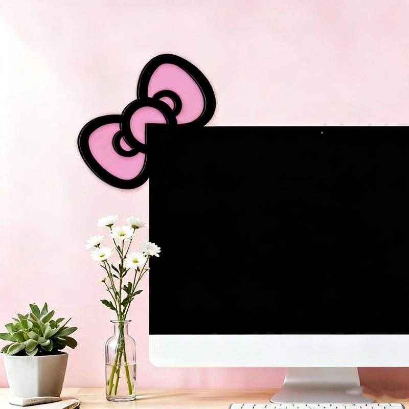 New 1/2Pcs Wooden Bowknot PC A - Desk Setup Design review and price