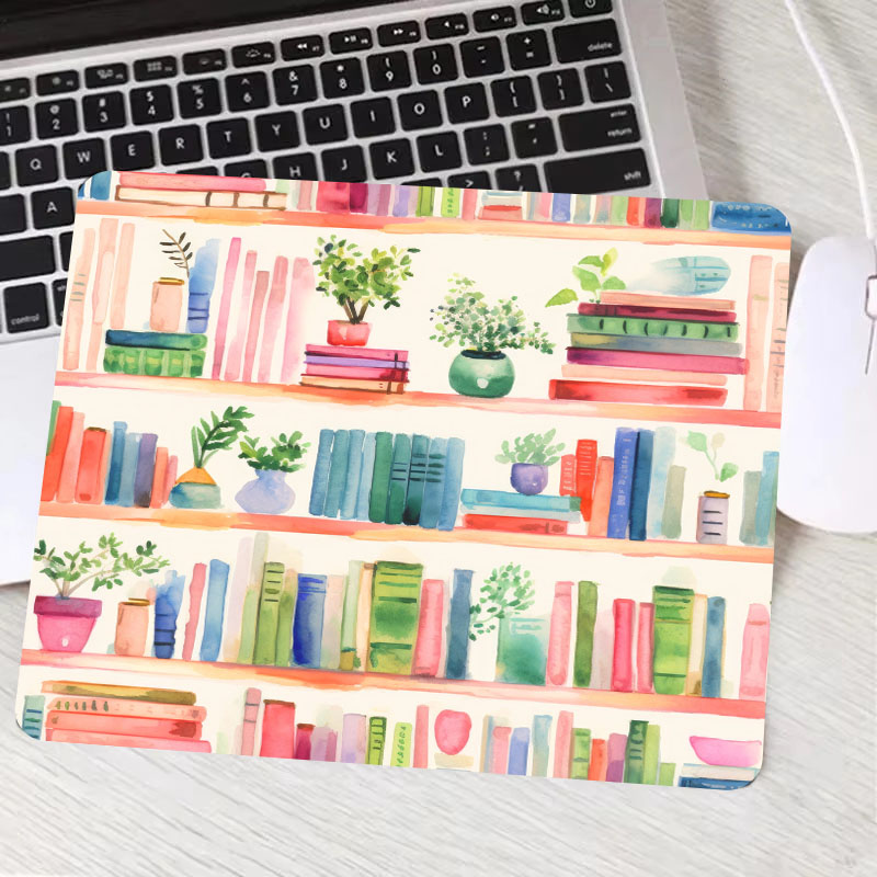 Plant Books Mouse Pad Home Off - Desk Setup With Plants review and price