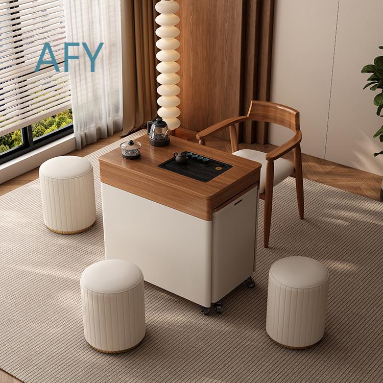 Solid Wood Mobile Table and Ch - Desk Setup Small Room review and price