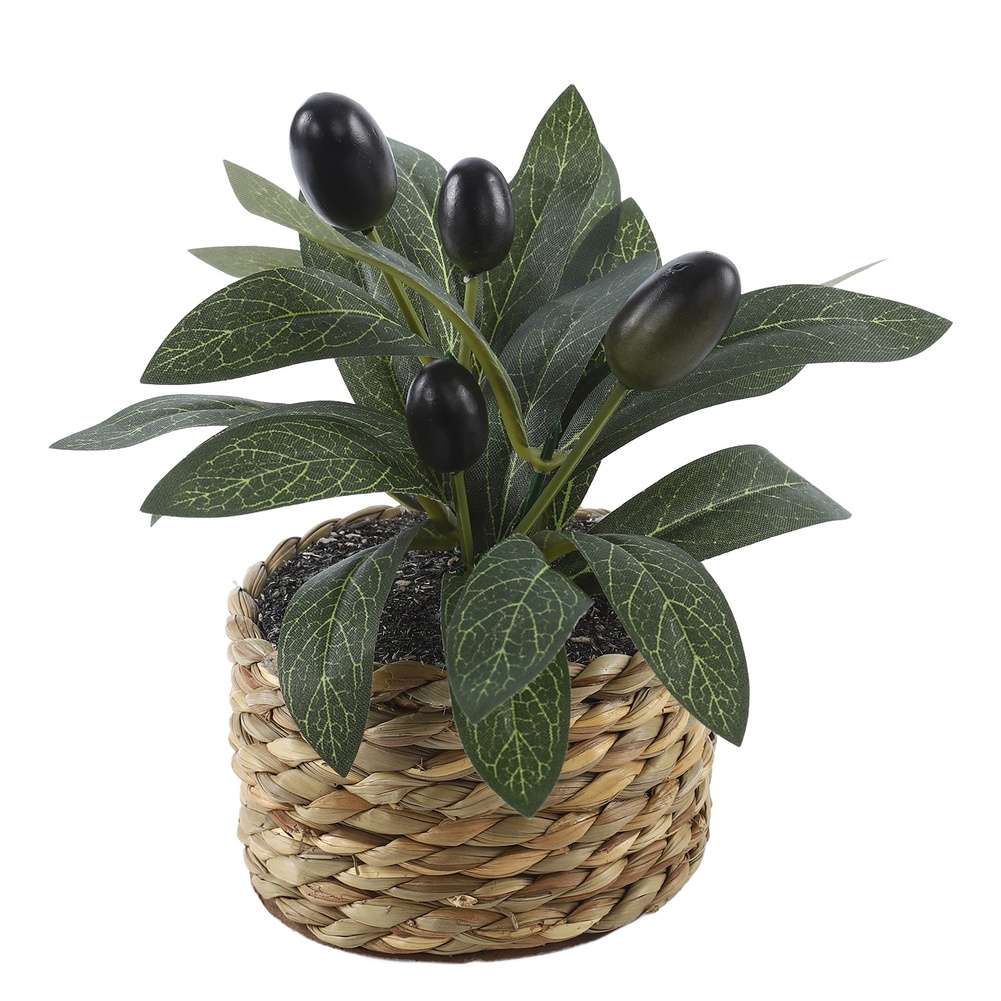 Artificial Olive Tree Potted P - Desk Setup Shelf review and price