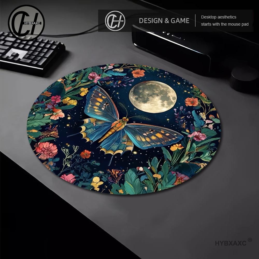 Round Forest Plant Mouse Pad R - Desk Setup With Plants review and price