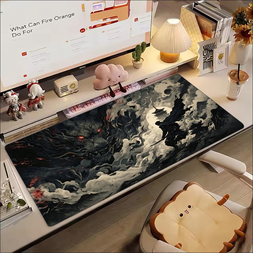 Oriental Ink Dragon Mountain A - Desk Setup Gaming And Work review and price