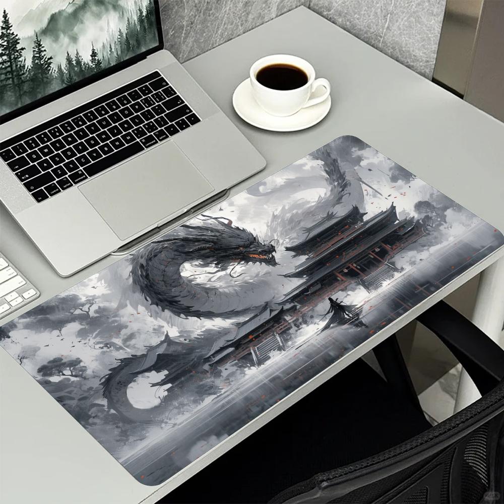 Oriental Ink Dragon Mountain A - Desk Setup Gaming And Work review and price