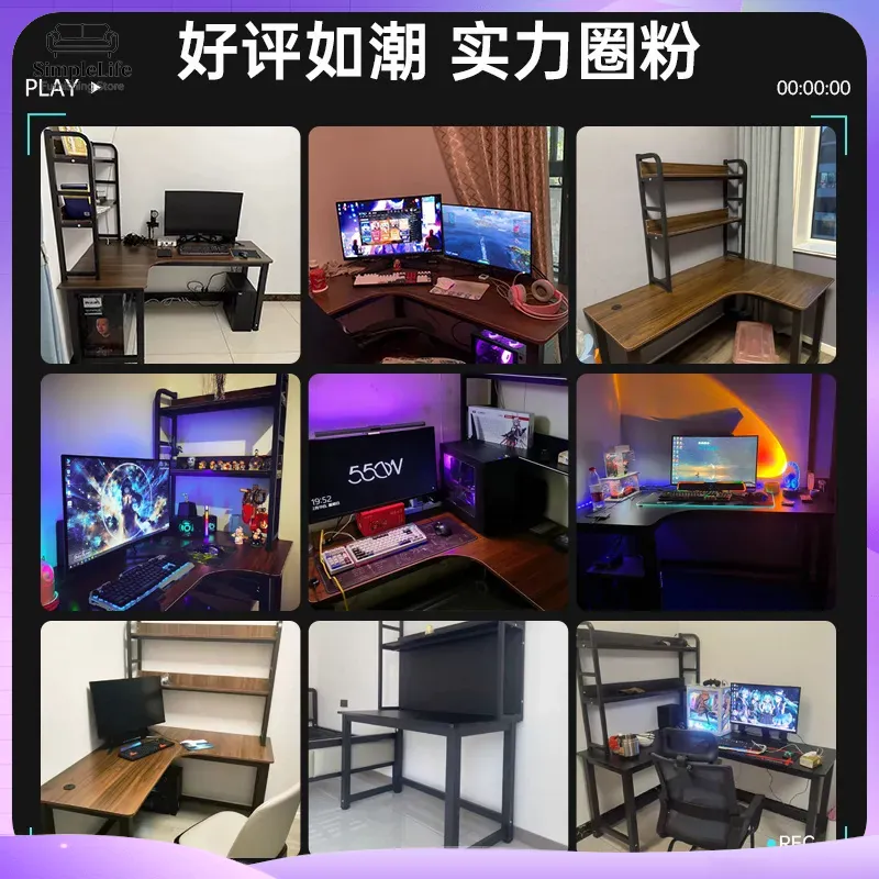 Corner Gaming Desk Computer De - Desk Setup Laptop And Monitor review and price