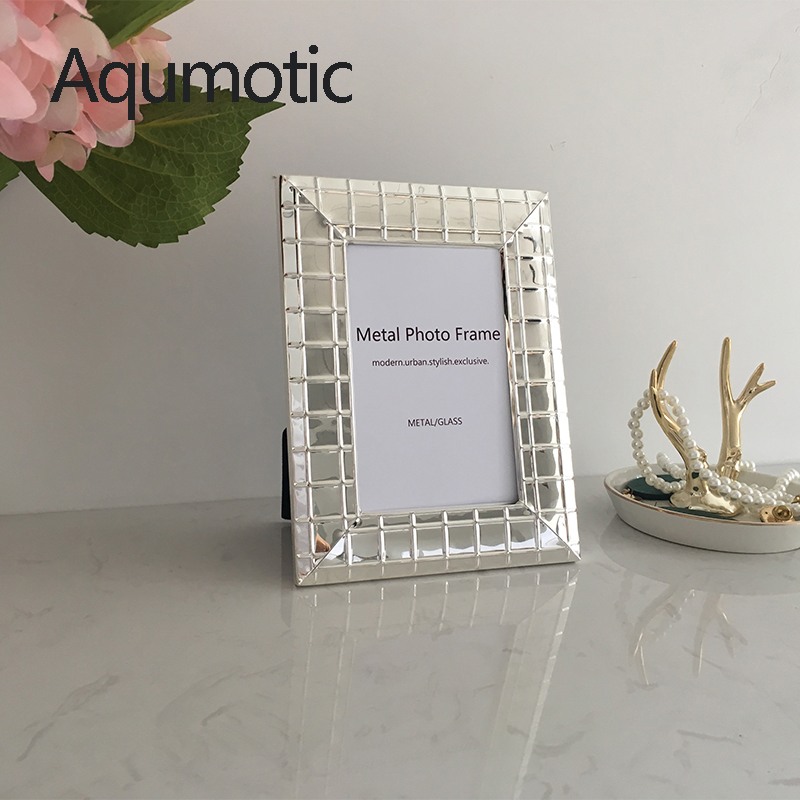 Aqumotic Nordic Iron Photo Fra - Desk Setup Simple review and price