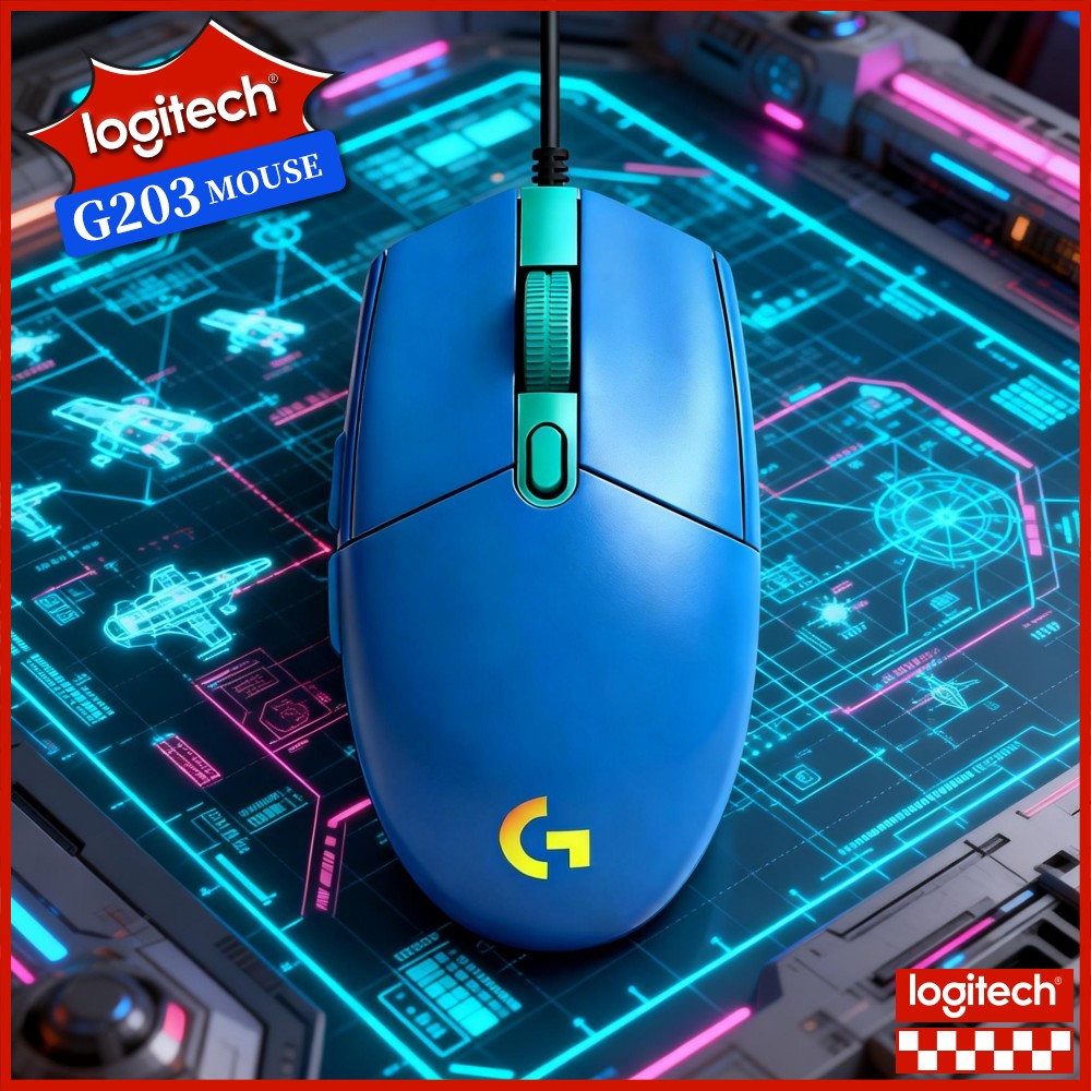 Logitech G203 Wired Gaming Mou - Logitech Mouse G203 review and price
