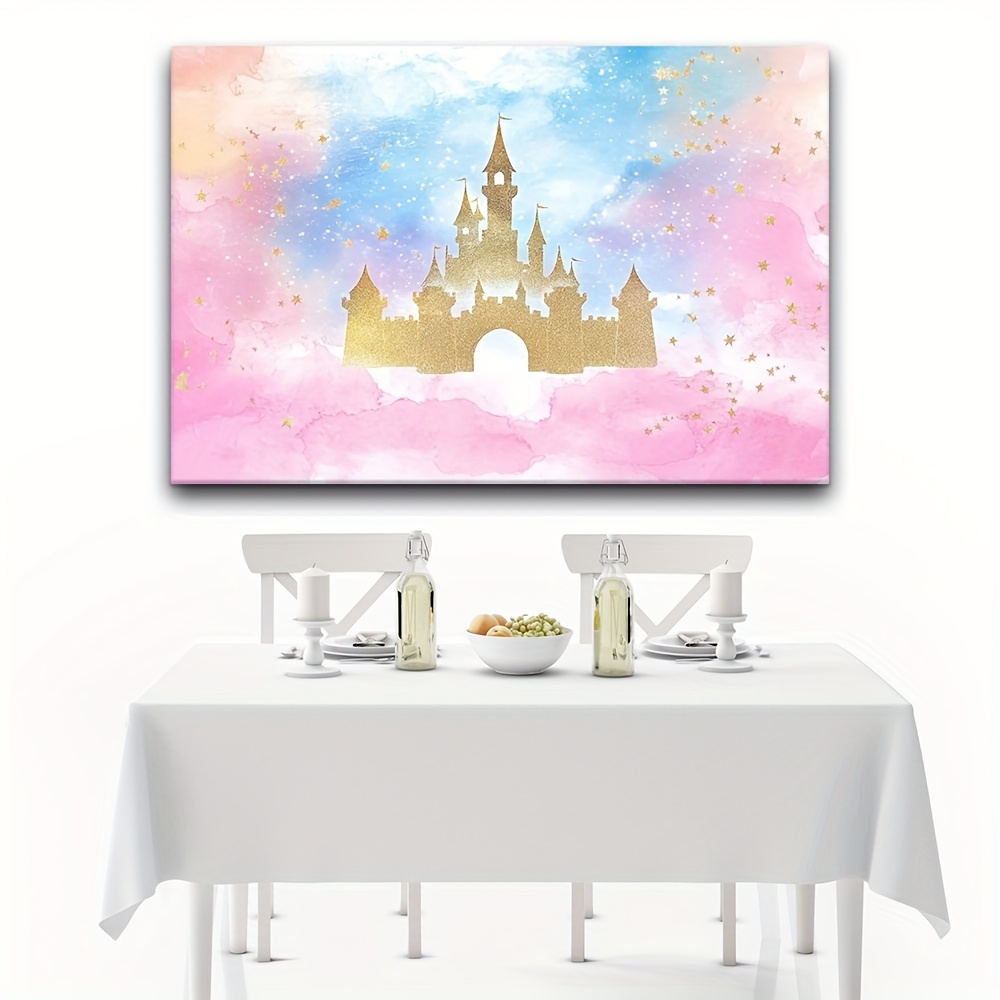 1 Princess Castle Watercolor p - Desk Setup Background review and price