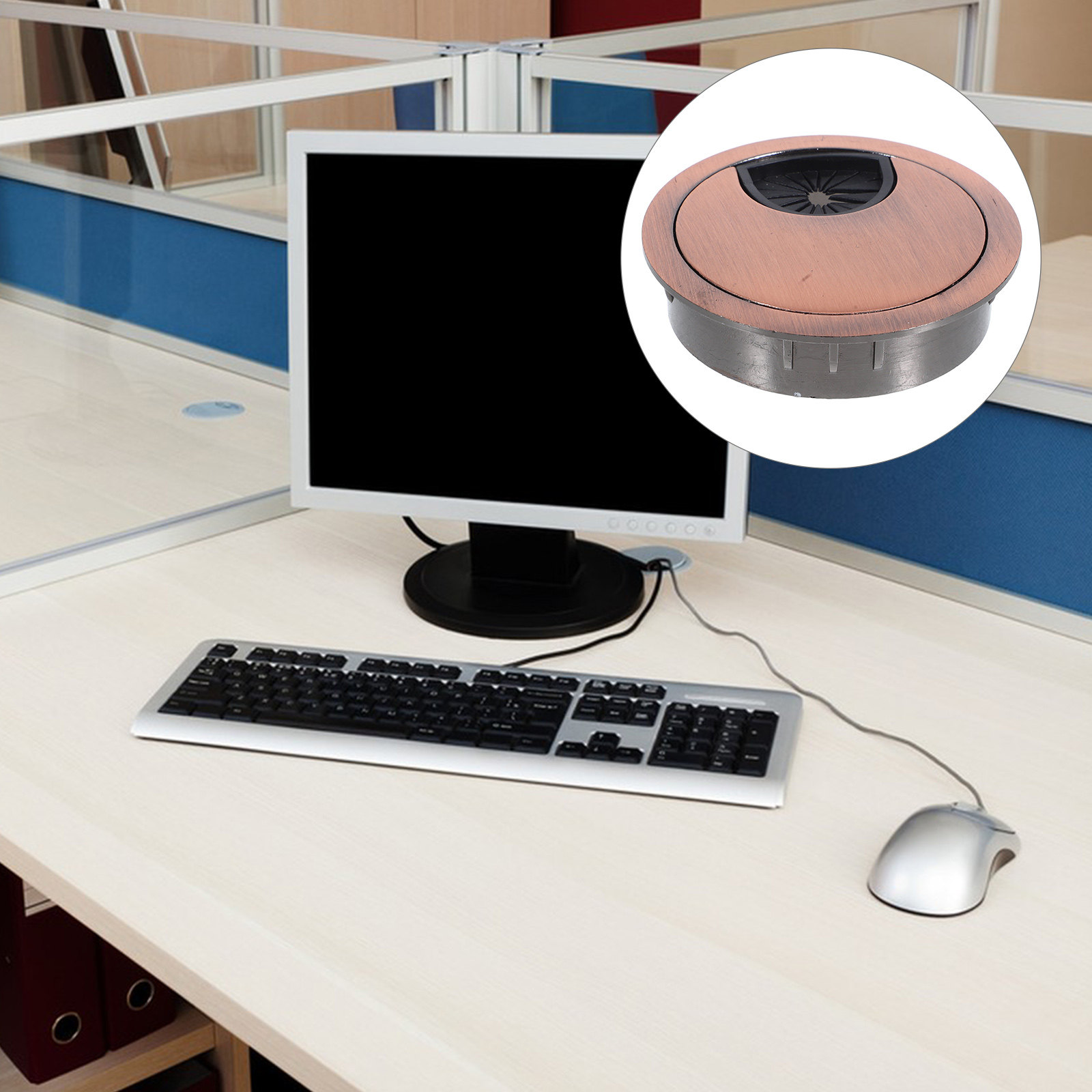 Round Cable Grommet Desktop Co - Desk Setup Simple review and price