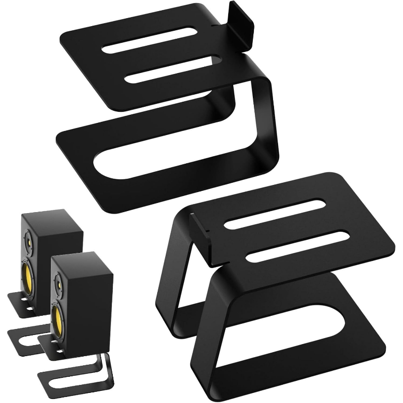 2pcs lot Desktop Speaker Stand - Desk Setup Speakers review and price
