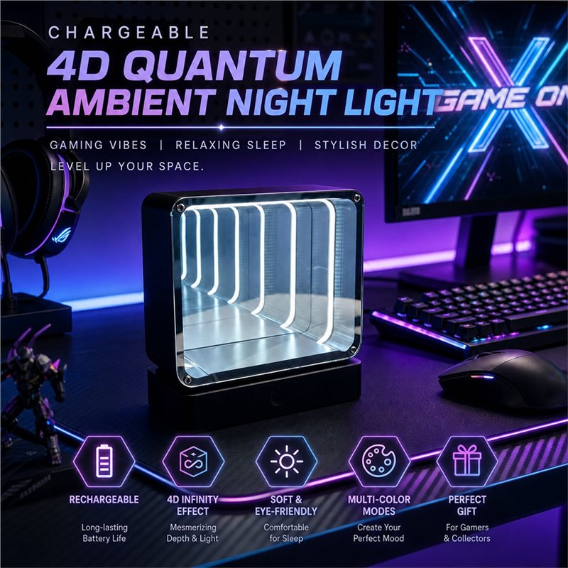 A02F-4D Tunnel Night Rechargea - Desk Room Setup review and price