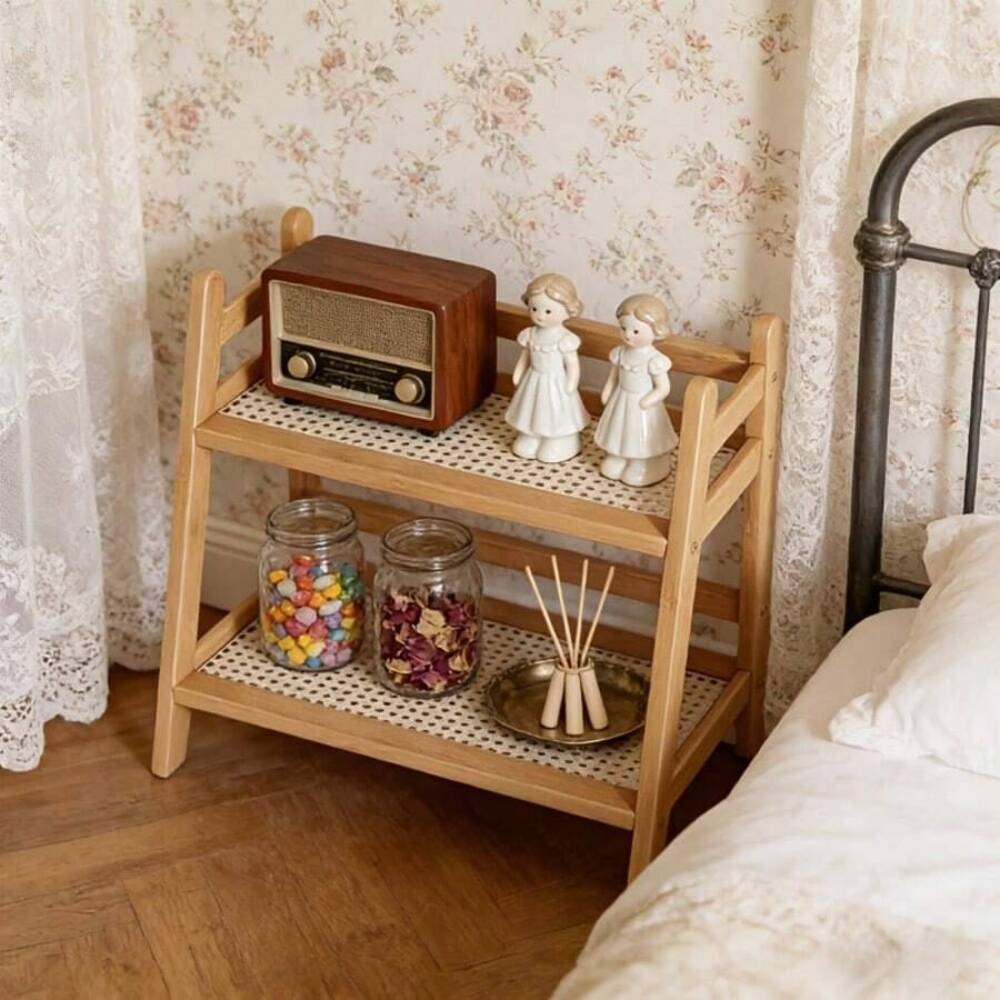 2-Tier Bamboo Countertop Stora - Desk Setup Shelf review and price