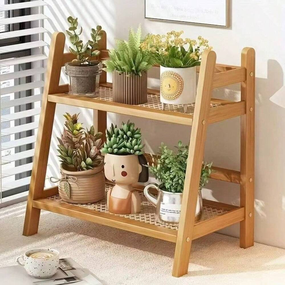2-Tier Bamboo Countertop Stora - Desk Setup Shelf review and price