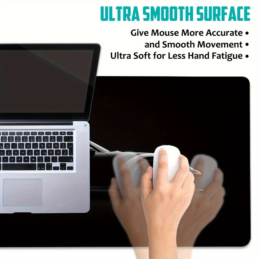 Sanded Black Gaming Mouse Pad  - Desk Setup Simple review and price
