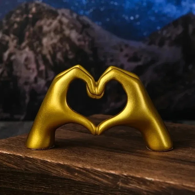1PC Love Heart Hand Gesture St - Desk Setup Shelf review and price