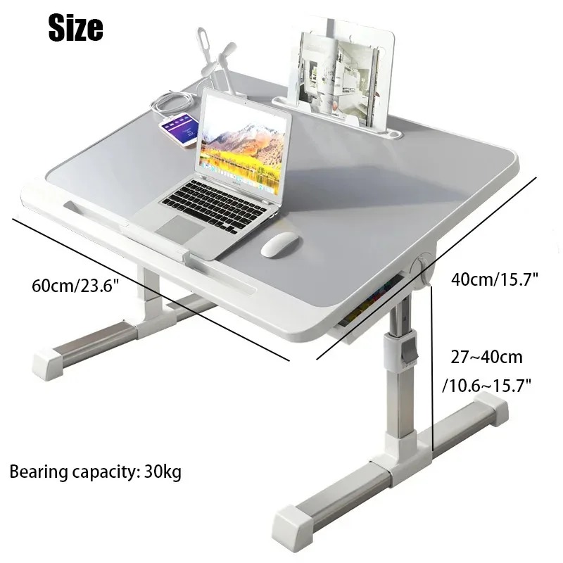Laptop Bed Tray Table Adjustab - Desk Setup Maker review and price