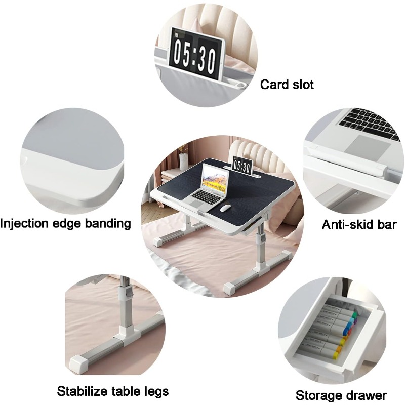 Laptop Bed Tray Table Adjustab - Desk Setup Maker review and price