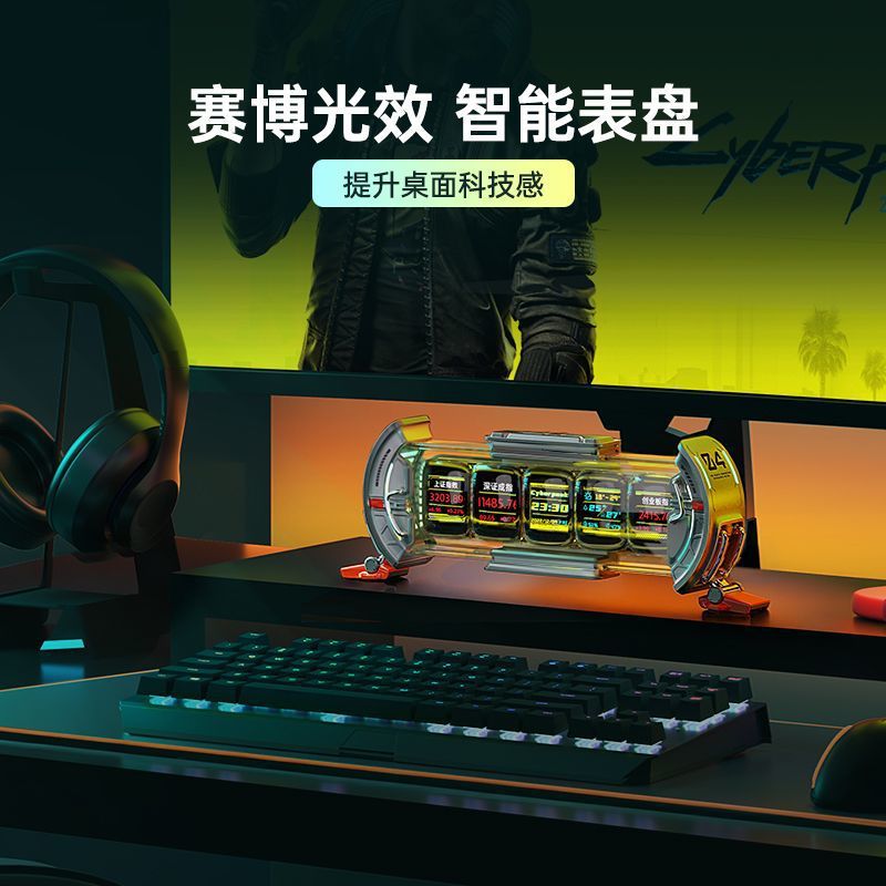 Divoom Time Gate Smart Nixie C - Desk Setup Japan review and price