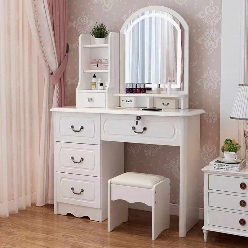 Girls White and Pink Modern Wo - Desk Setup Simple review and price
