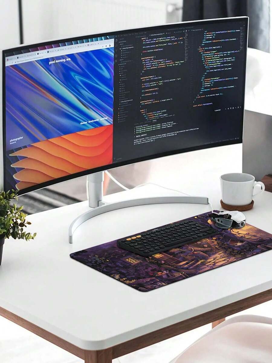 Large Gaming Mouse Pad With Fa - Desk Setup Gaming And Work review and price