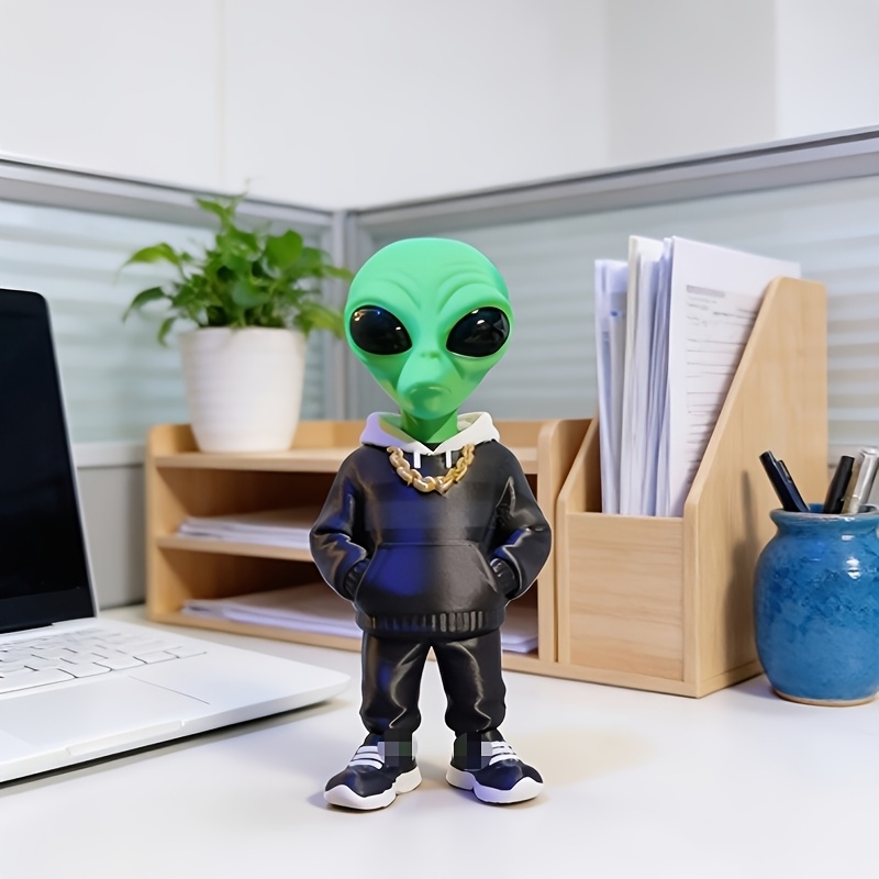 1 Piece Green Alien Figure wit - Desk Setup Design review and price