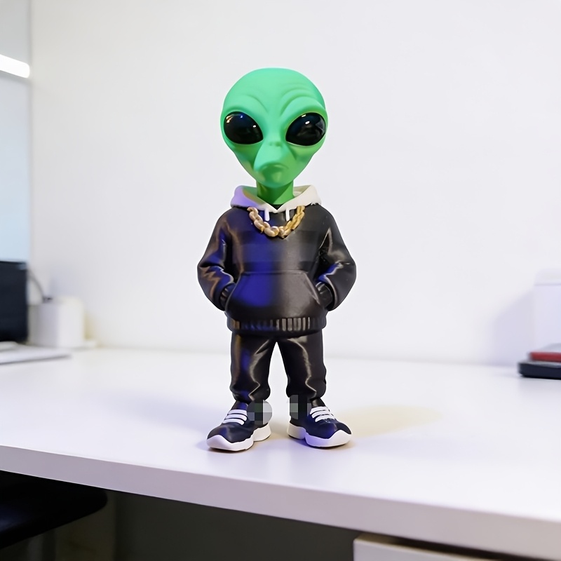 1 Piece Green Alien Figure wit - Desk Setup Design review and price