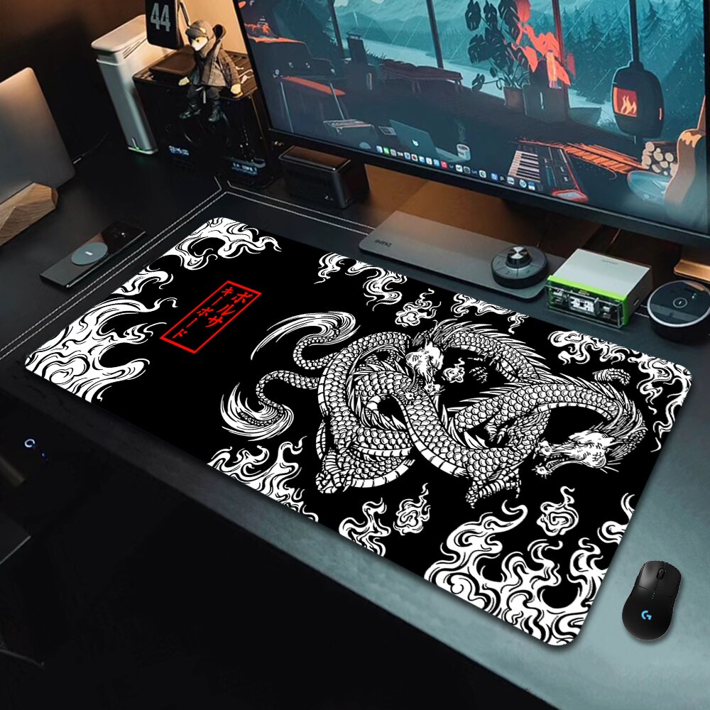Japanese Dragon Large Gaming M - Desk Setup Japan review and price