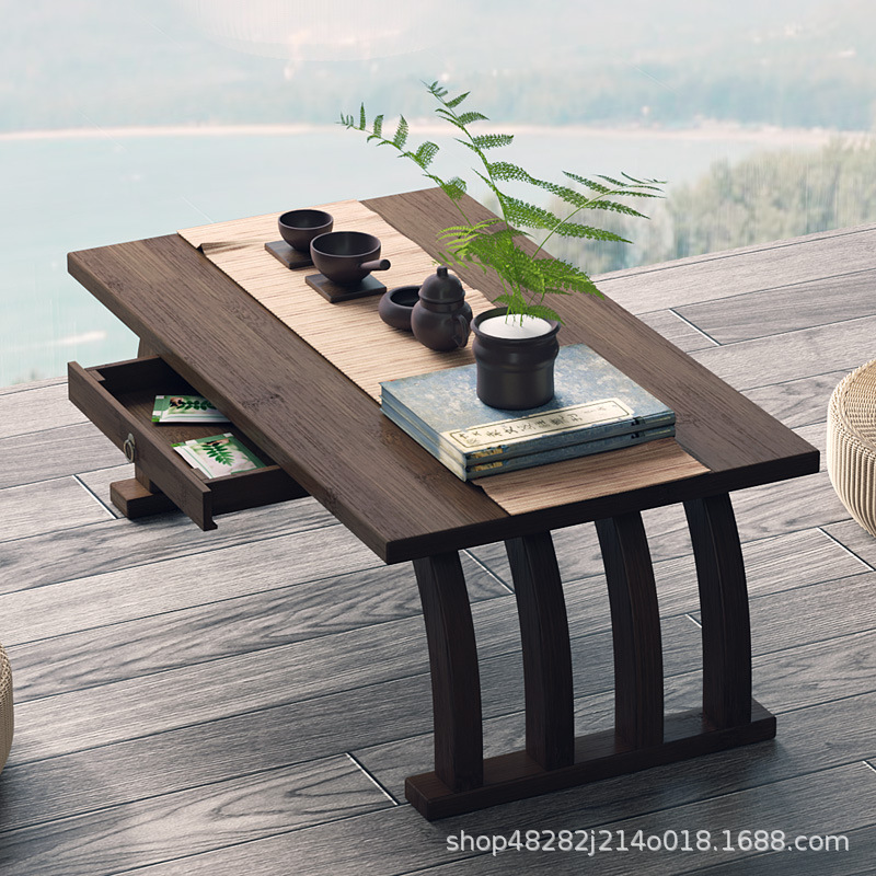 Japanese-style Low Tea Table F - Desk Setup Japan review and price